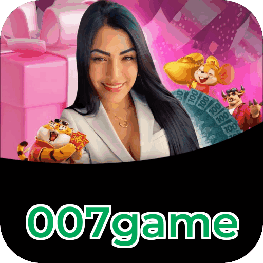 Interface do aplicativo 007game mostrando jogos disponíveis no iOS e Android